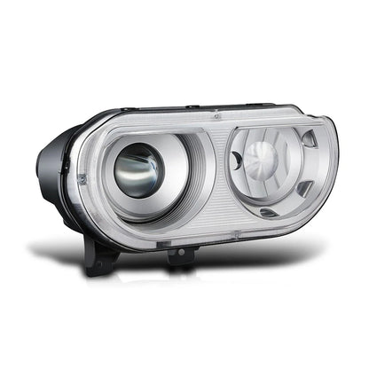 Right Side Projector Headlight Lamp Chrome for Dodge Challenger (2008–2014)