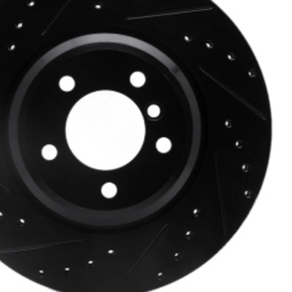 Rotor Set for BMW X1 (2013–2015) ALX-PAU-DF-8002-31017-CLA6, Drilled & Slotted