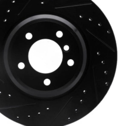 Rotor Set for BMW X1 (2013–2015) ALX-PAU-DF-8002-31017-CLA6, Drilled & Slotted