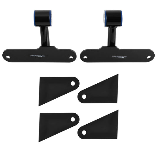 1 Pair Engine Swap Weld-In Motor Mounts Kit for Ford SBF (289-351W) 9MVX70