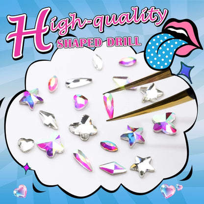 380 Pcs Teeth Gem Kit for DIY Tooth Crystals