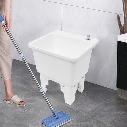 Mop Sink Service Basin for Freestanding Sink (15.7" x 14" x 16.9")