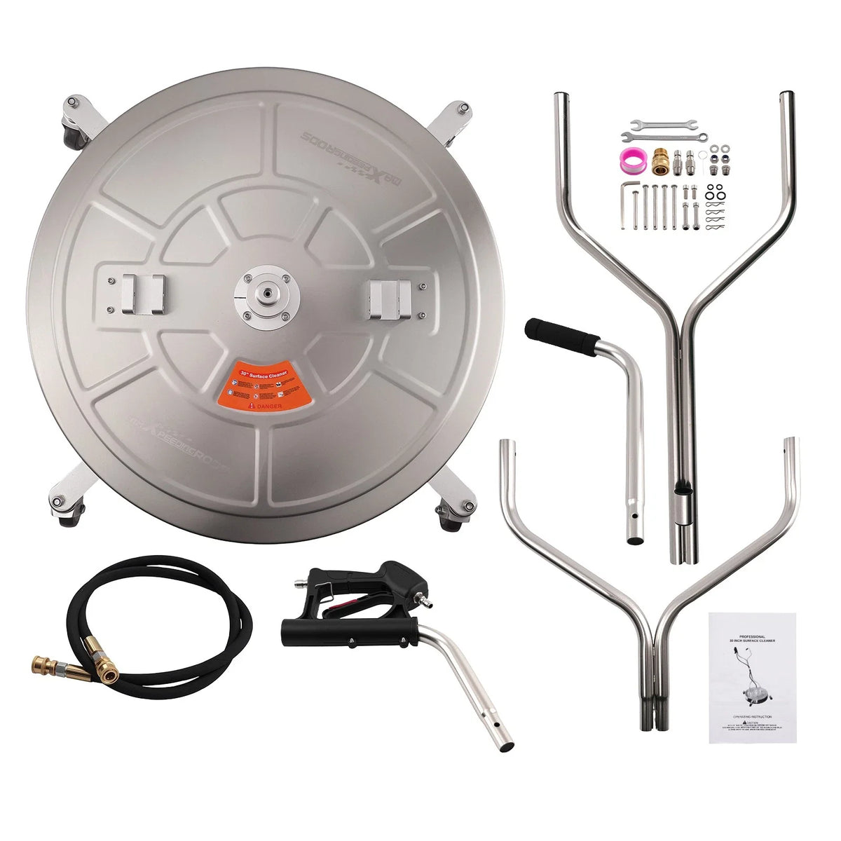 Pressure Washer Surface Cleaner - 30" for All Models (6000 PSI)
