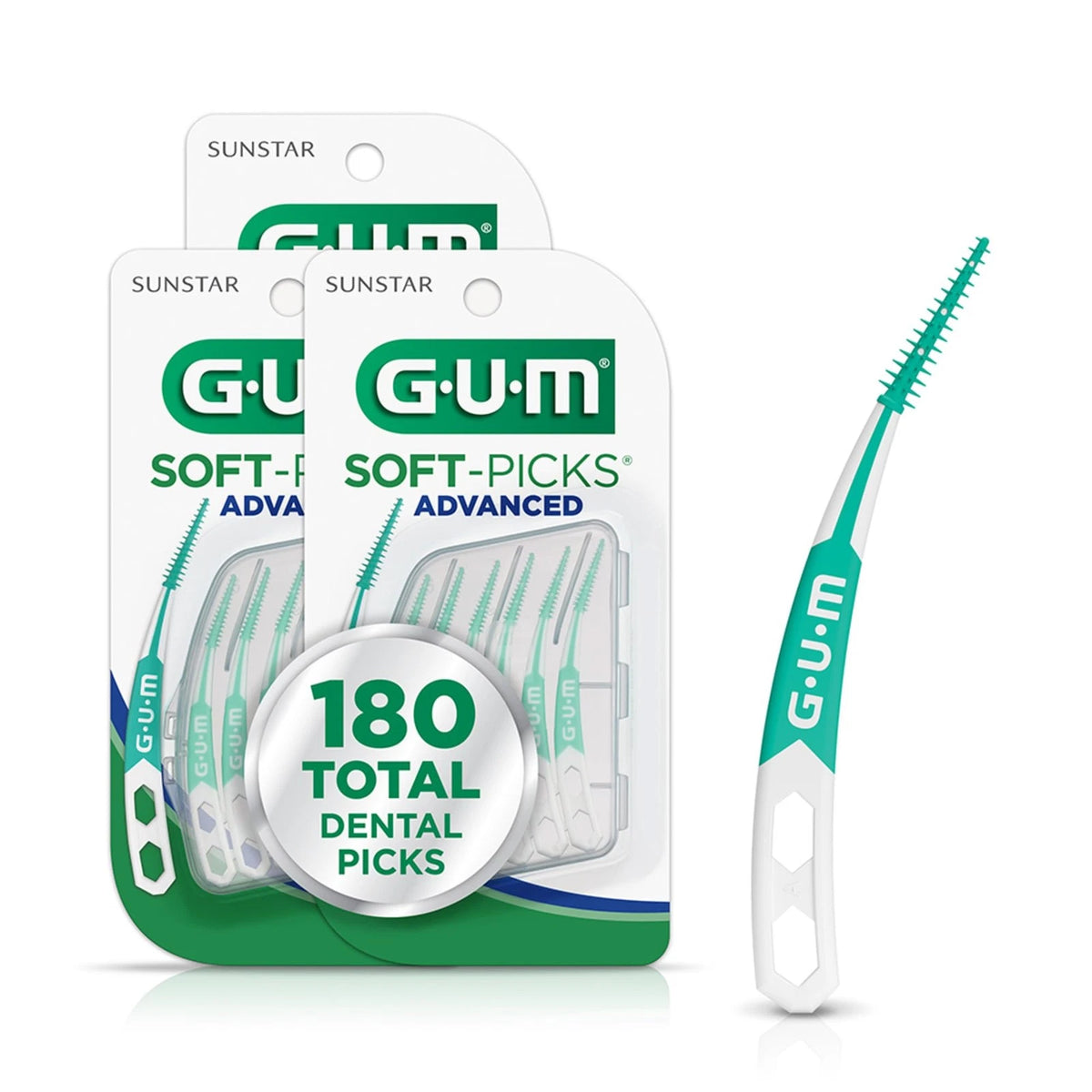 Soft-Picks Advanced Interdental Picks for Plaque Removal