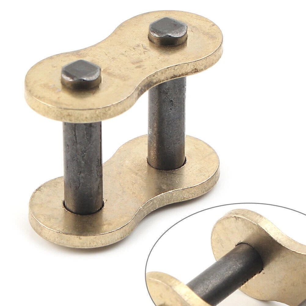 1X DID 530HV Rivet Connecting Link Set for Kawasaki ZZR1100 (1990–2001)