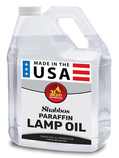 1 Gallon Paraffin Lamp Oil - Clear Smokeless Odorless Clean Burning Fuel