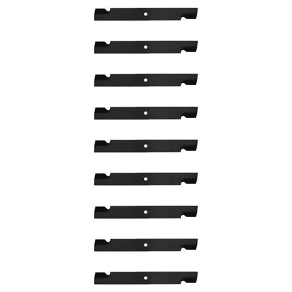 9 Mower Blades for Exmark Lazer Z & Turf Ranger (Fits )