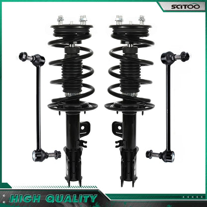 Sway Bar Links & Front Struts Assembly for Ford Taurus 2013-2018