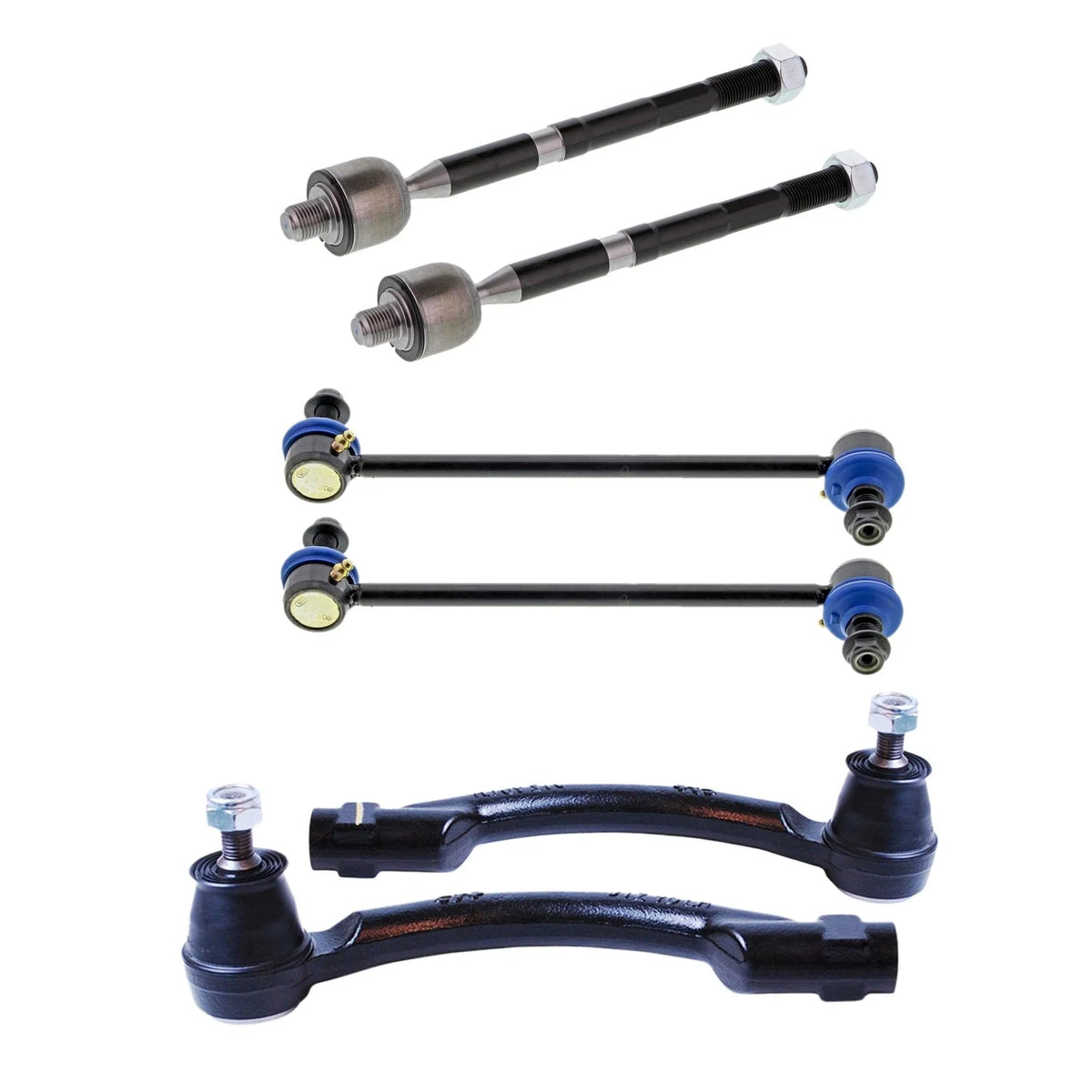 Set of 2 Mevotech Supreme Tie Rod Ends & Sway Bar Link Kit for Forte5 (2014–2018)
