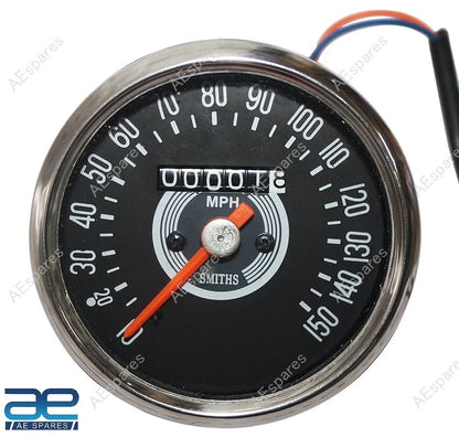 Replica Smiths 150 MPH Speedometer for Triumph Norton BSA Motorbikes