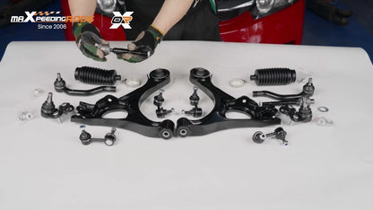 14Pcs Front Lower Control Arms & Ball Joints for Honda Civic (2006–2011)