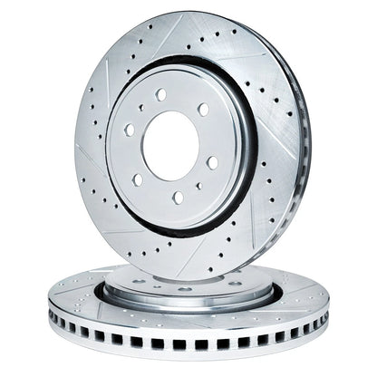2X Brake Discs WGPN1-37000 for Isuzu Trooper (1992–2002) RWD 4WD