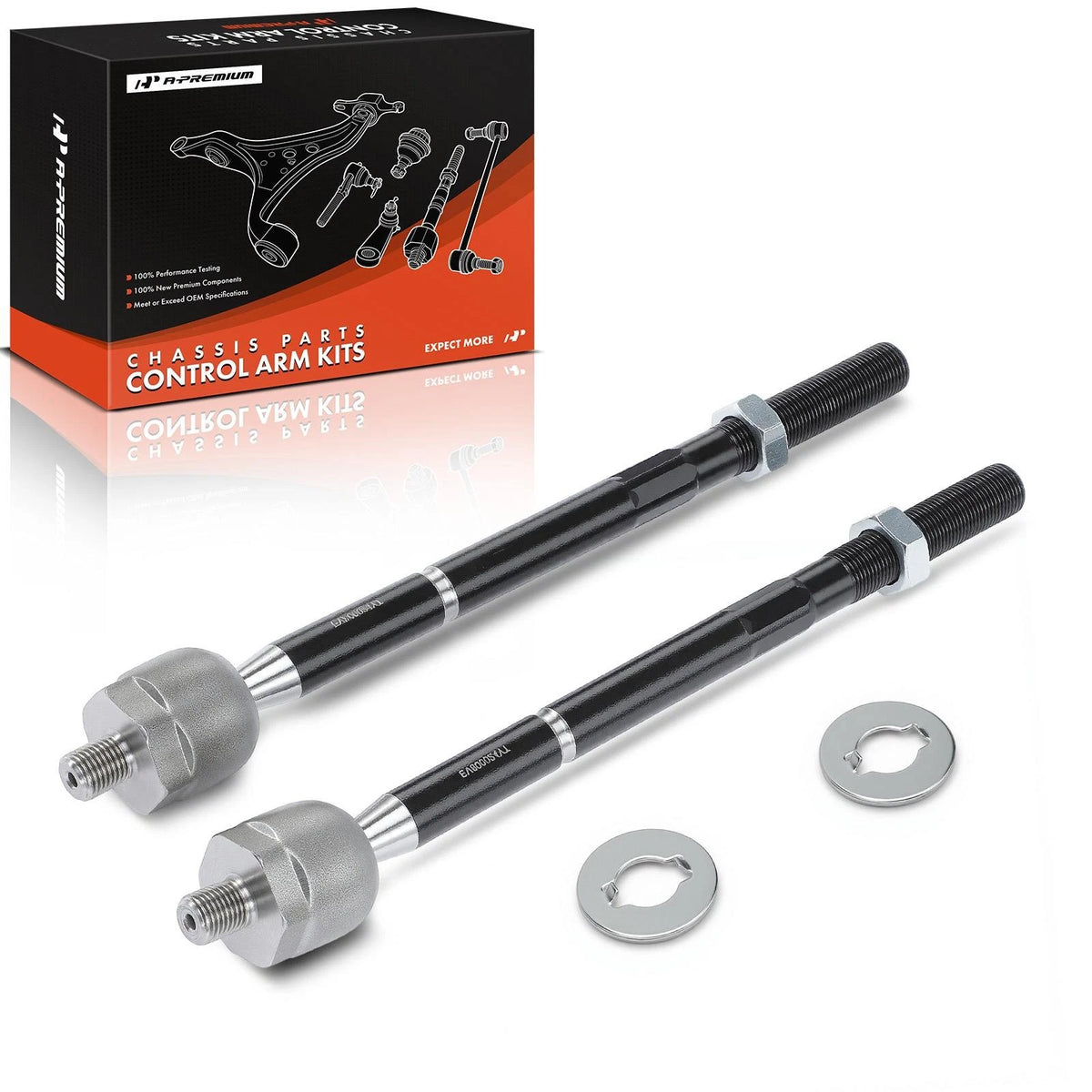 2X Inner Tie Rod End for Mazda 3 (2004–2013) BP4L32240, EV800024
