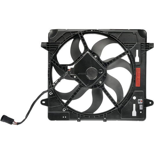 Cooling Fan Assembly for Jeep Wrangler JK (2015–2018) 621-601, 68143894AB, CF13078