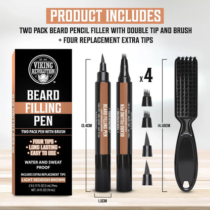2X Beard Pen for Reddish Brown (No Part Numbers Supplied)