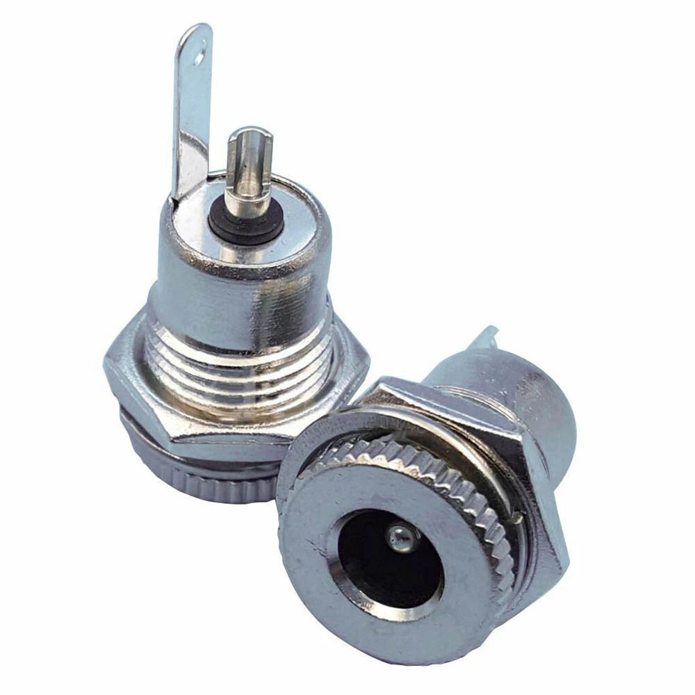 Set of 20 DC Power Supply Jack Plug Socket Female Panel Mount Connector