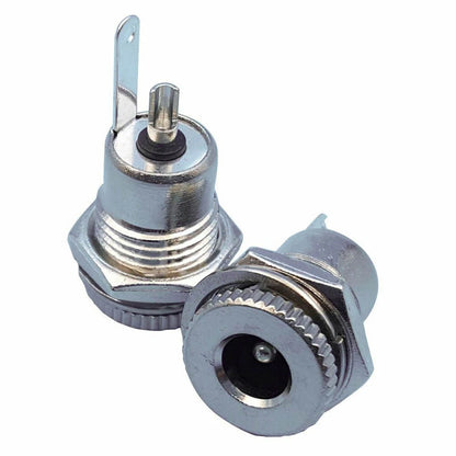 Set of 20 DC Power Supply Jack Plug Socket Female Panel Mount Connector