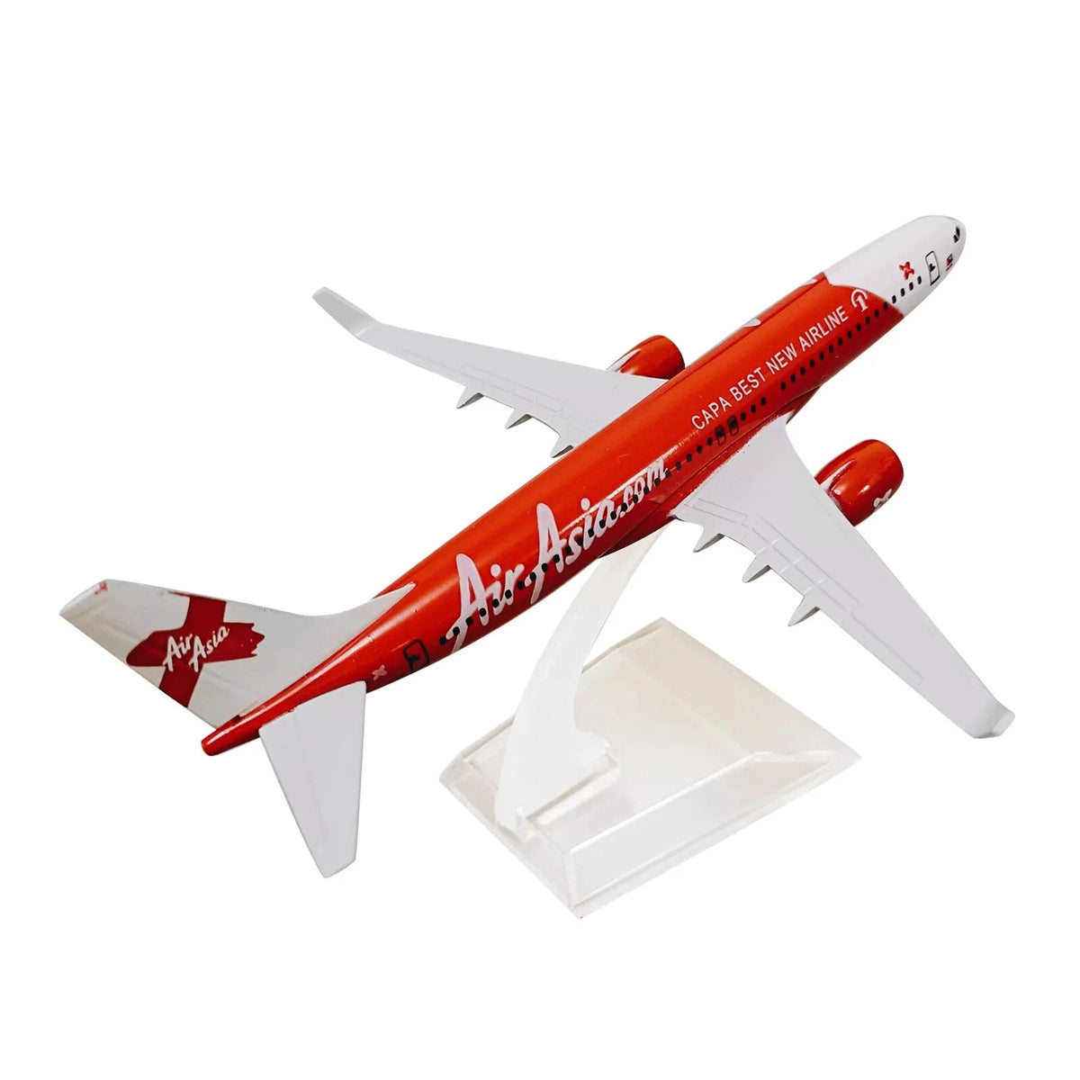 1/400 Scale Diecast Alloy Air Asia Airlines B737 Aircraft Model Toy