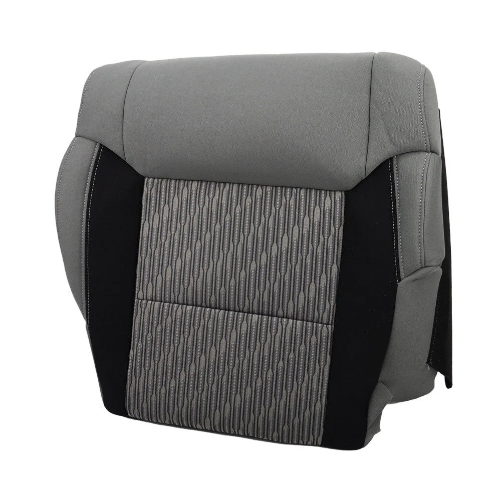 Front Driver Bottom Cloth Seat Cover for Toyota Tundra (2014–2021) Gray/Black