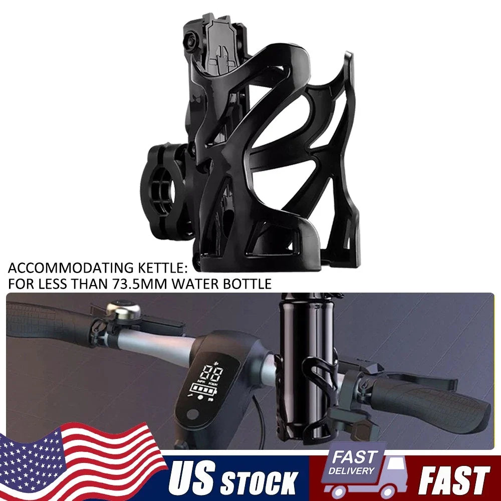 Universal Adjustable Cup Holder for Motorcycles and Bicycles