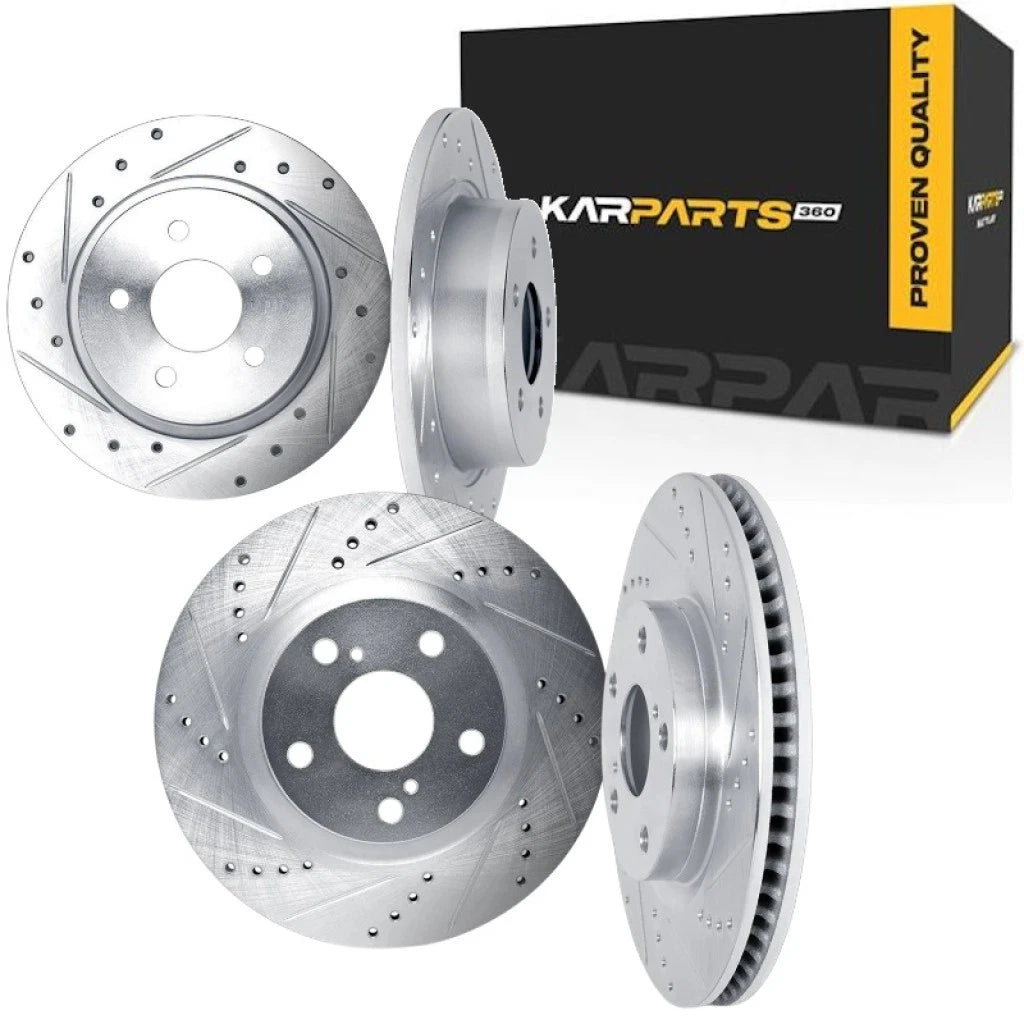 Set of 4 Brake Rotors for Kia Rondo (2014–2017) ALX-PAU-DF-7004-03084-CLA1