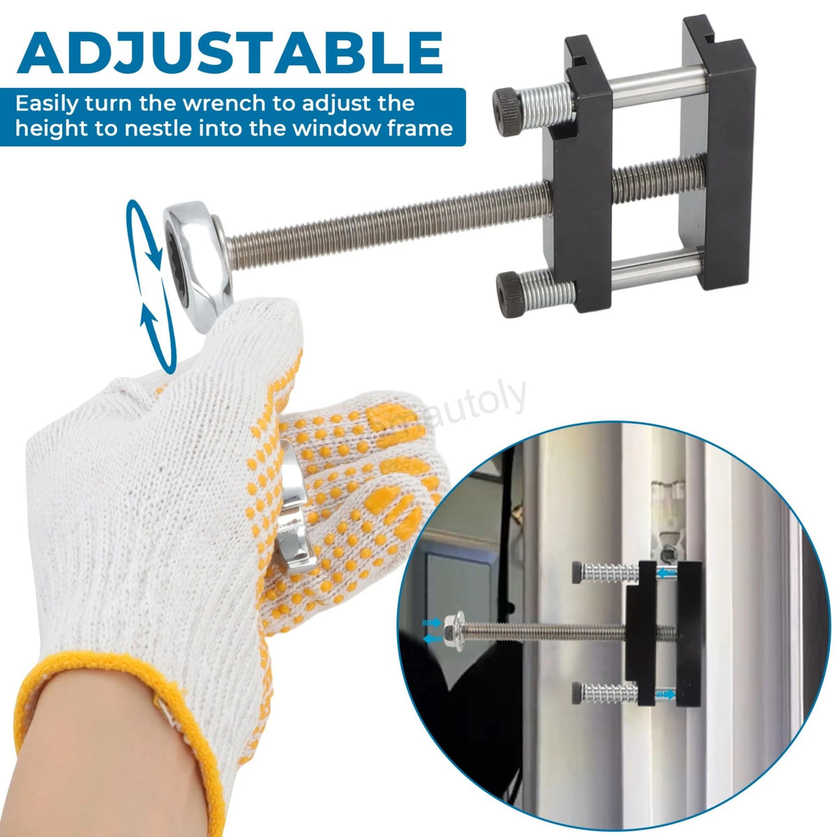 Vinyl Window Spreader Jamb Stretcher for Upgrade