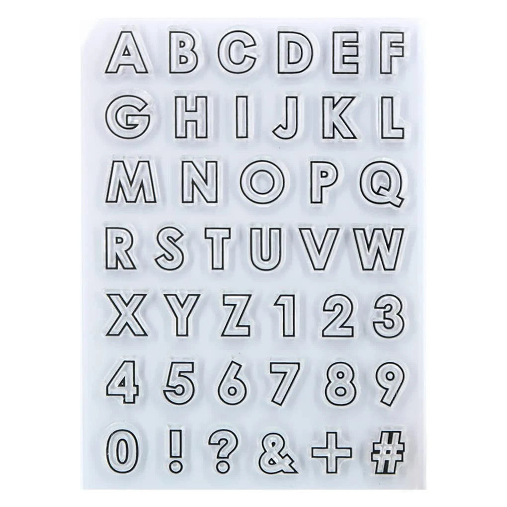 Clear Stamps for Card Making and DIY Scrapbooking