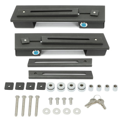 Quick Release Mounting Brackets for Universal Hard Saddle Bags