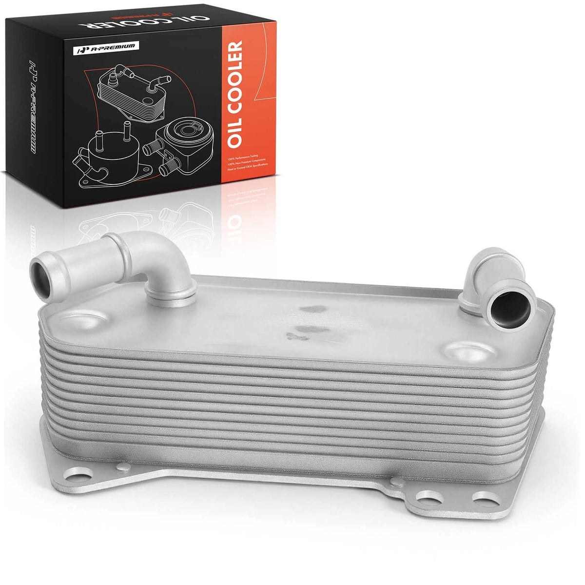 Transmission Oil Cooler for VW Jetta Passat Beetle Audi A3 (2006–2016) 02E409061D, 02E409061B, 02E409061E