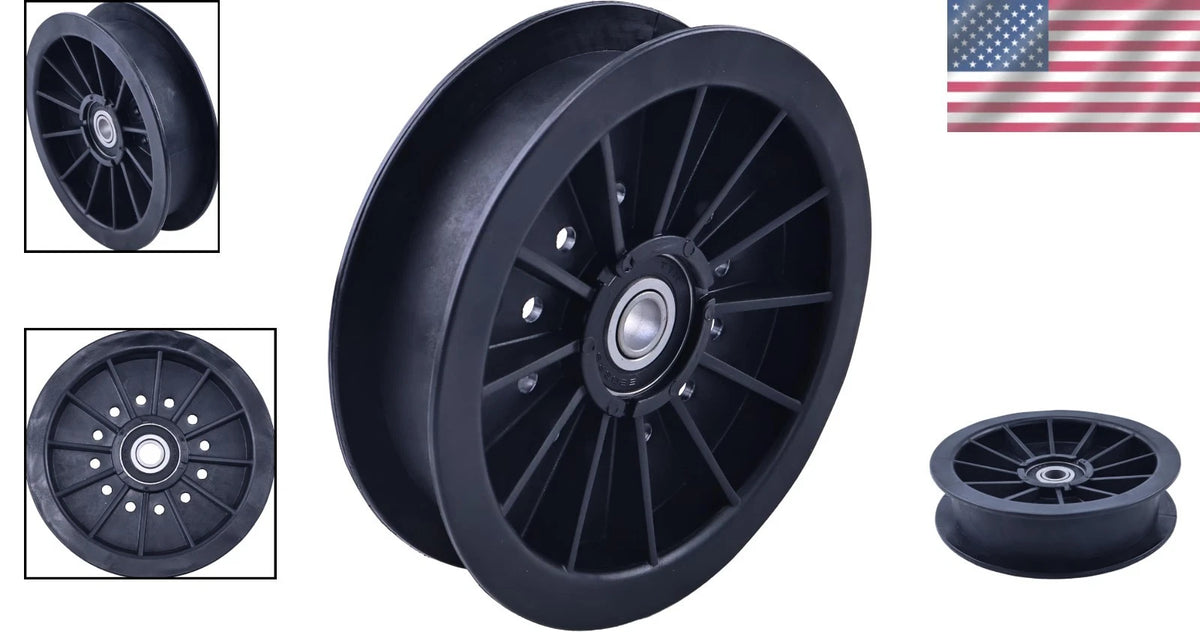 Flat Idler Pulley for Hustler & Exmark (Compatible)