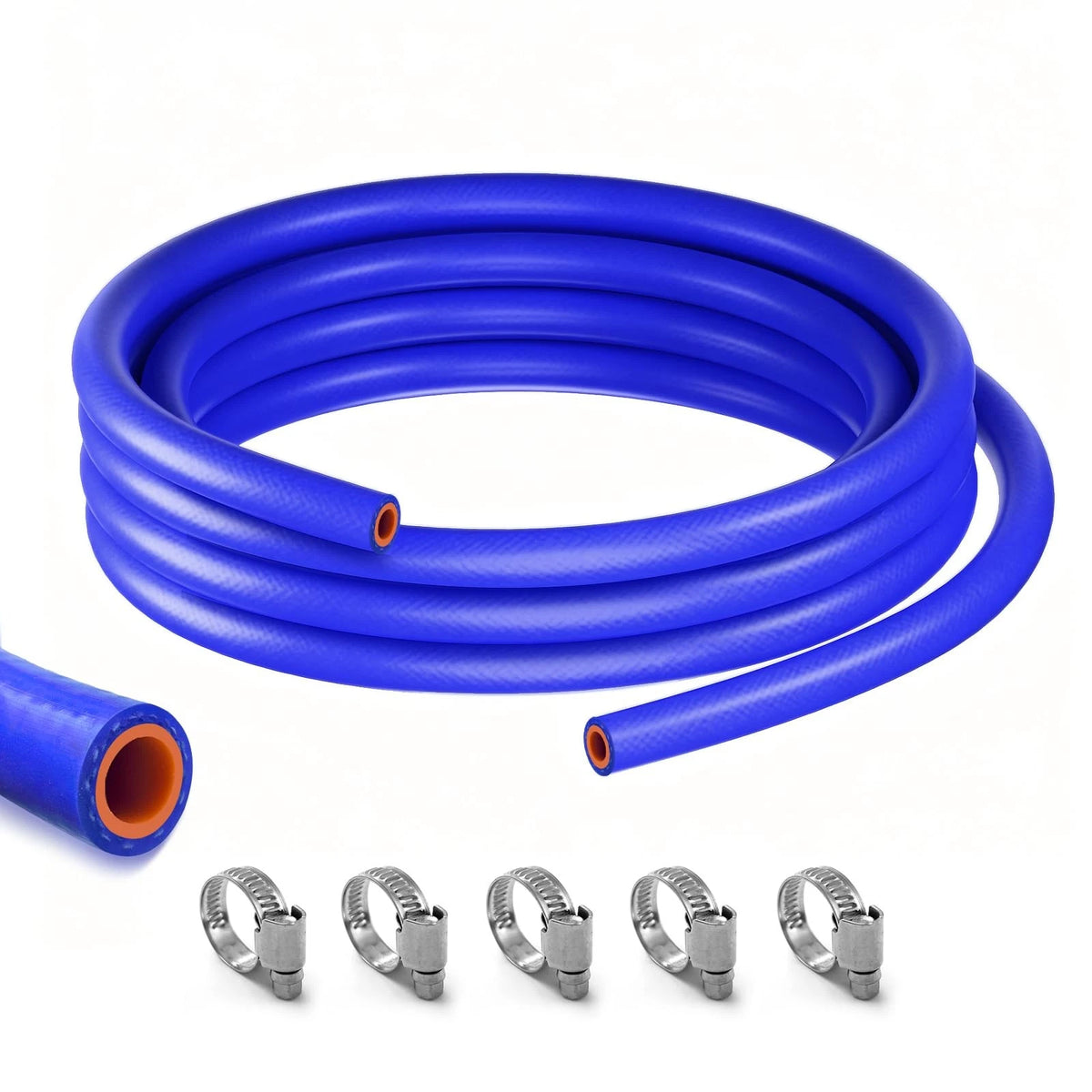 20FT Silicone Heater Hose 1/2" ID High Temp Coolant Radiator Line