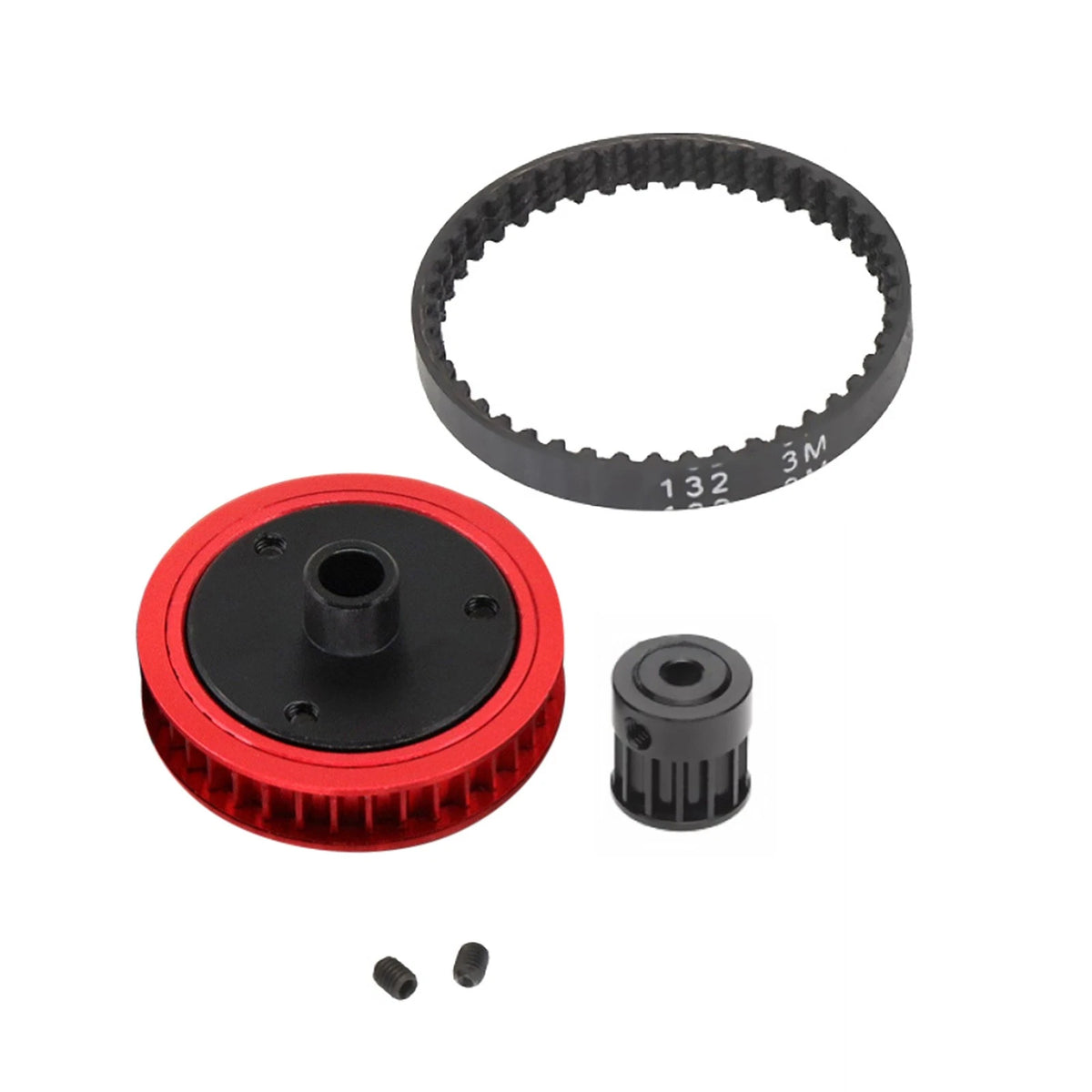 Set of 4 Belt Drive Transmission Gears for Axial SCX10 (1/10 RC Crawler)