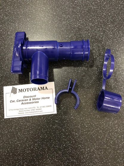 Fresh Water Waste Tap with Drip Cap for Caravan Motorhome (88752B)