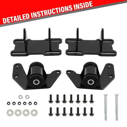 LS Swap Front Engine Mount Adapter Kit for Regal Monte Carlo 1978-1988