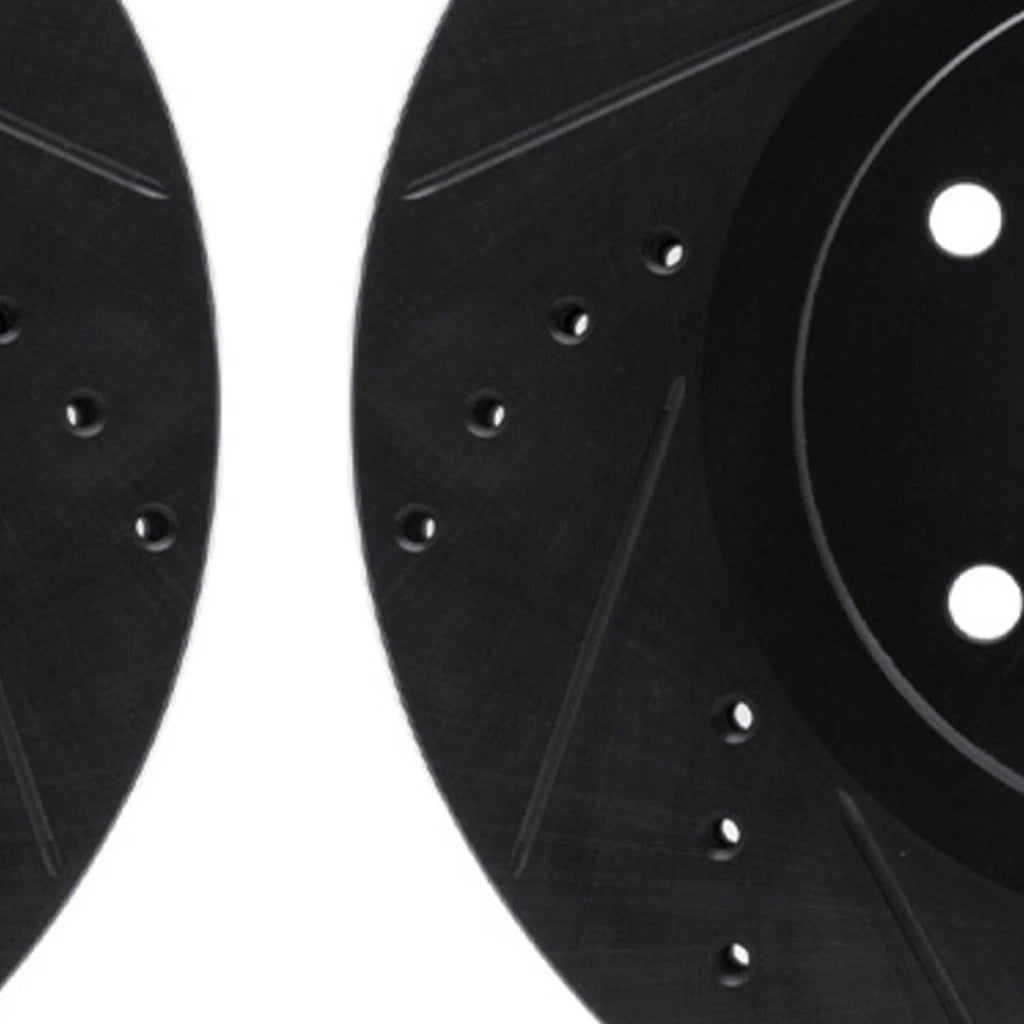 Rotor Set for Infiniti EX35 (2008–2012) ALX-PAU-DF-8002-67001-CLA16, Drilled & Slotted