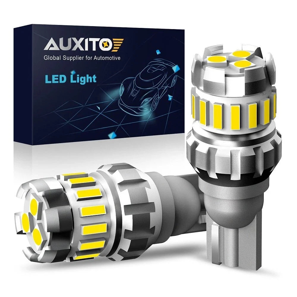 AUXITO 921 912 T15 LED Reverse Light Bulb Set 2X 2400LM 6500K