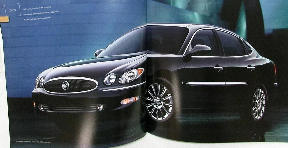 Oversized Color Sales Brochure for Buick LaCrosse (2007)