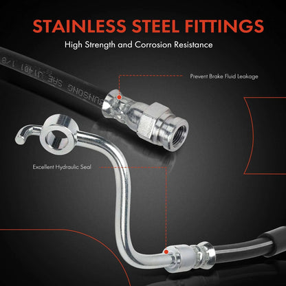 A-Premium Rear Passenger Brake Hydraulic Hose for Mazda 3 (2019–2023) 2208528