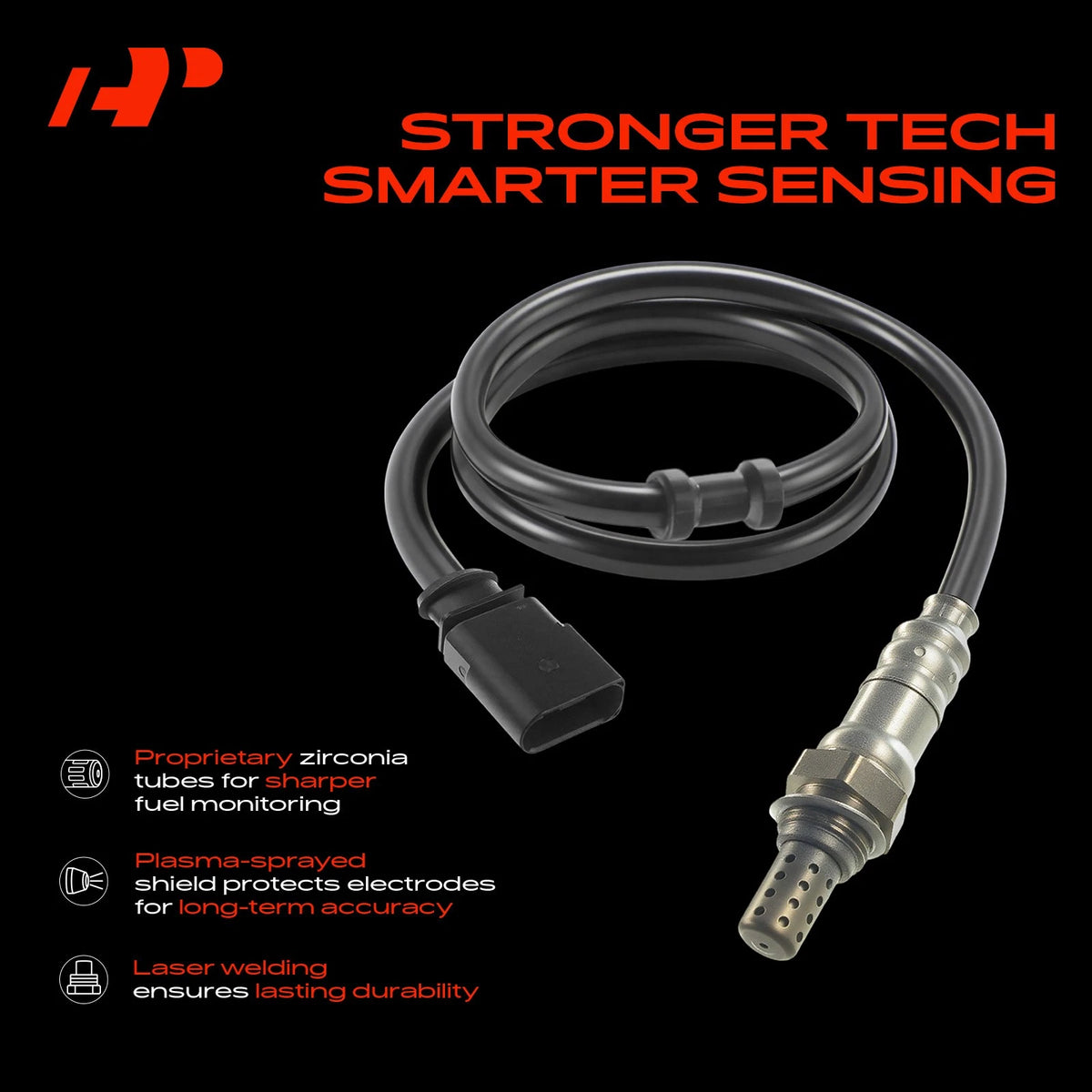 O2 Oxygen Sensor for Volkswagen Jetta, Passat, Golf (250-24717, 350-34334)