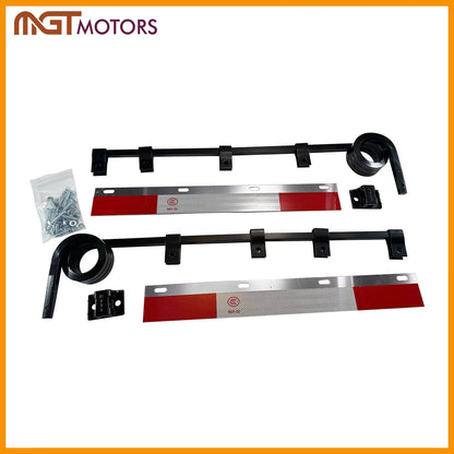 Pair Mud Flap Hangers for Truck with Reflector Kit (902-030)