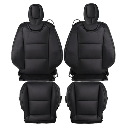 Front Leather Perforated Seat Covers for Chevy Camaro (2010–2015)