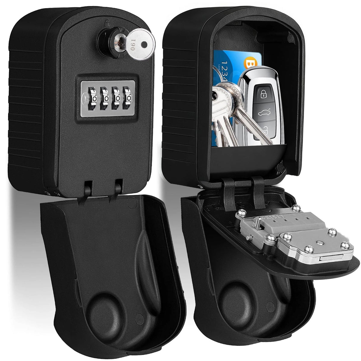 Lock Box for Keys - Large Capacity Outdoor Key Lock Box