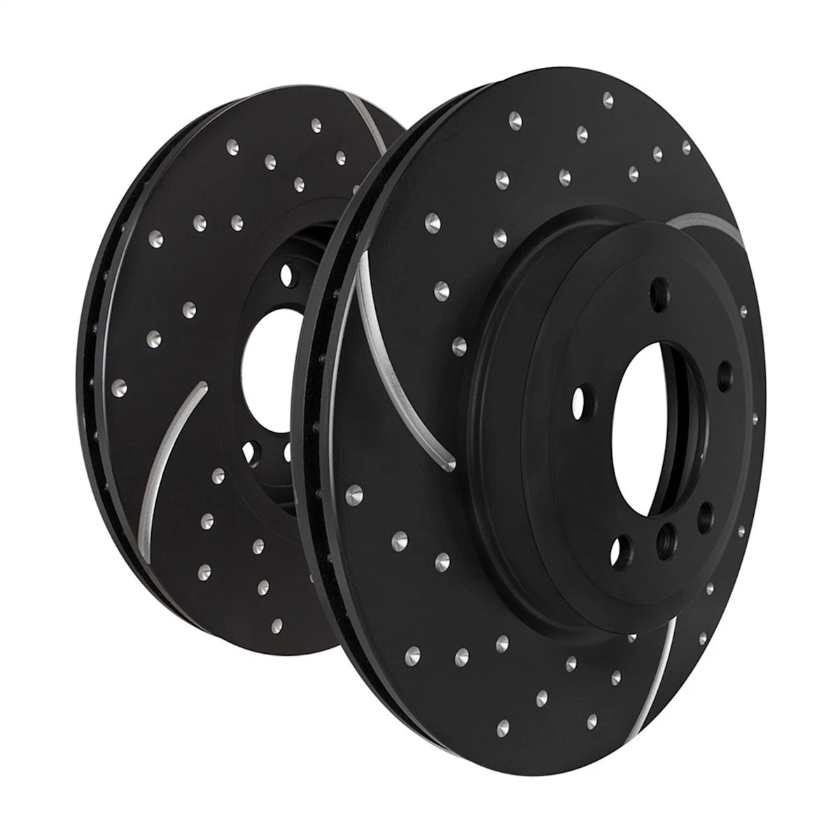 2X GD7623 EBC Brake Discs for Chevy Camaro CTS (2009–2015)