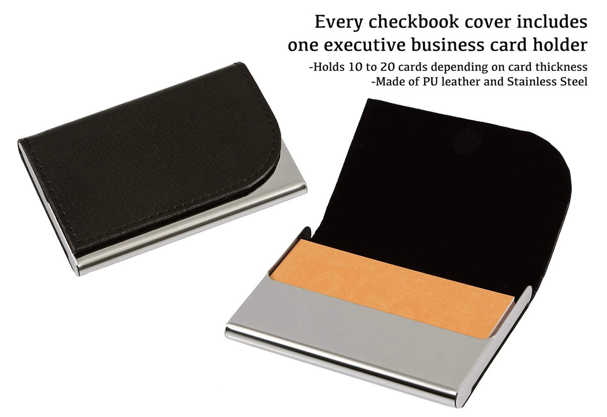 2X Zippered Checkbook Binder - 7 Ring for Light Brown
