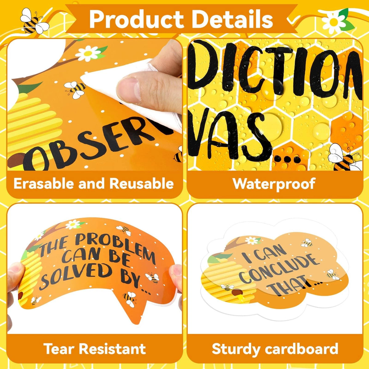 Bee Science Bulletin Board Set for Classroom Decorations