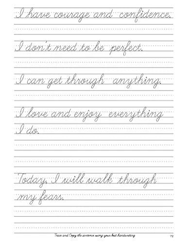 Cursive Handwriting Workbook for Adults (Learn to Write in Cursive)