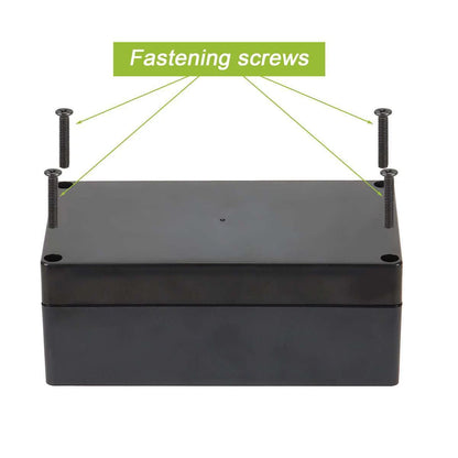 2X Waterproof Plastic Project Box ABS IP65 Electrical Junction Box Enclosure
