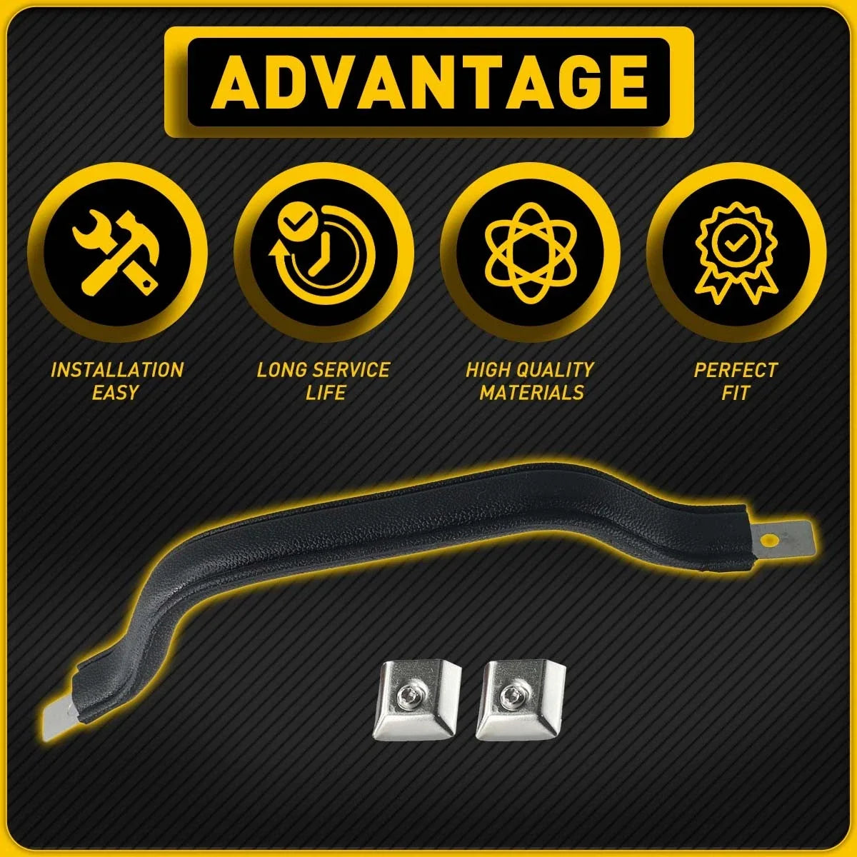 Pair of Door Handle Straps for Jeep Wrangler YJ CJ7 CJ8 1981-1995