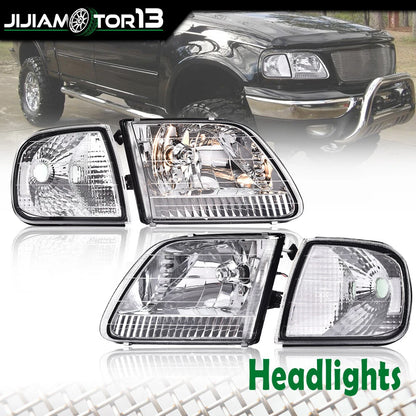 Headlights & Corner Lights for Ford F150 Expedition (1997–2003) - FO2503139, jijia328-1