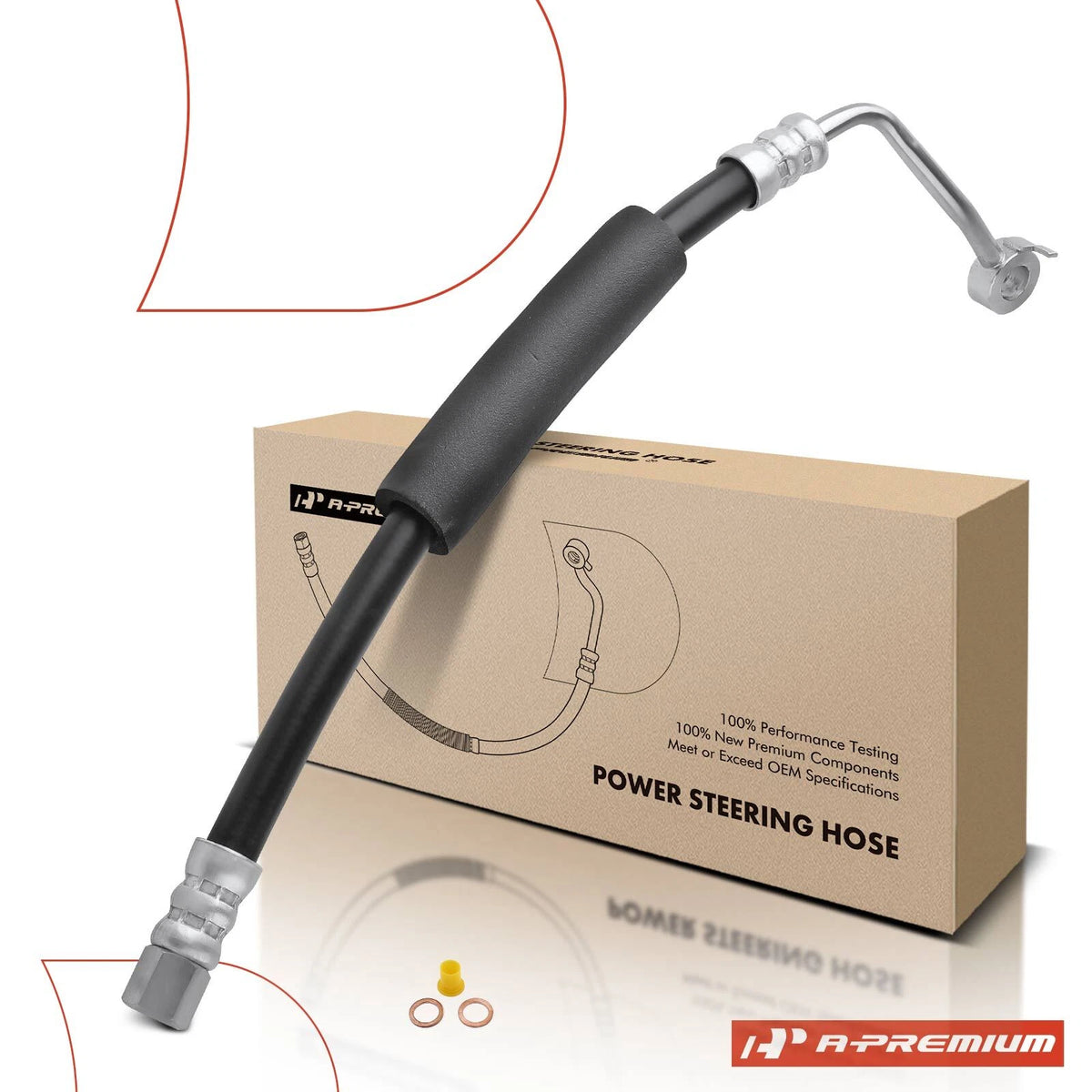 Power Steering Pressure Line Hose Assembly for Lexus LS430 (2001–2006) - 44410-50080, 4441050080, 3402620